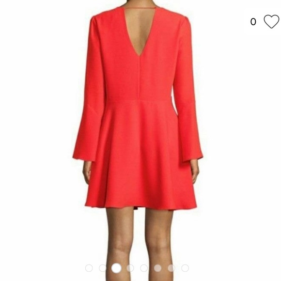 Sam Edelman Coral Bell Sleeve Dress NWT - Picture 3 of 10